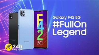 Samsung ra mắt Galaxy F42 5G: Trang bị màn hình 90Hz, camera 64MP, pin 5.000mAh với giá chỉ từ 6.45 triệu