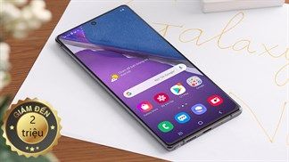 Sắm ngay Samsung Galaxy Note 20 với Quà tặng Galaxy để nhận mã ưu đãi giảm 2 triệu đồng, Samfans nhất định phải biết