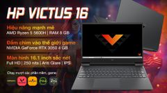  Laptop HP Gaming VICTUS 16 e0175AX R5 5600H/8GB/512GB/4GB RTX3050/144Hz/Win10 (4R0U8PA) 