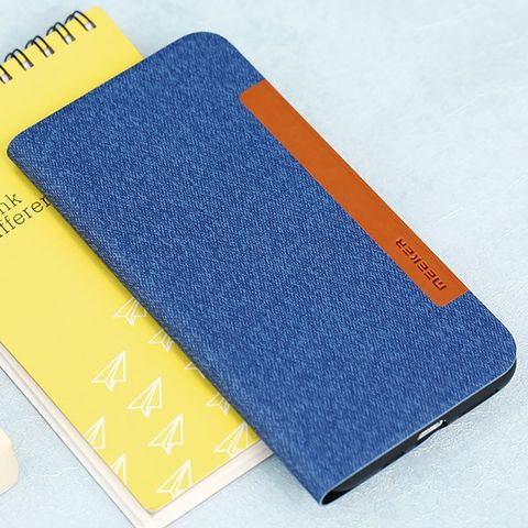 Ốp lưng iPhone 11 Pro Max Nắp gập Flip TKSF1005 MEEKER Jean Navy