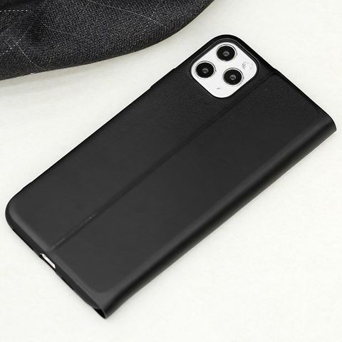 Ốp lưng iPhone 11 Pro Max Nắp gập Techflip VI MEEKER Đen