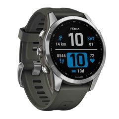  Đồng Hồ Thông Minh Gps Garmin Fenix 7s Silver With Graphite Band 