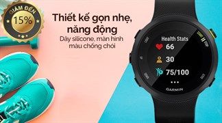 Chính thức mở bán đồng hồ thể thao chuyên nghiệp Garmin cùng khuyến mãi hấp dẫn đồng giảm 10% tất cả sản phẩm, bạn sẽ thích mê