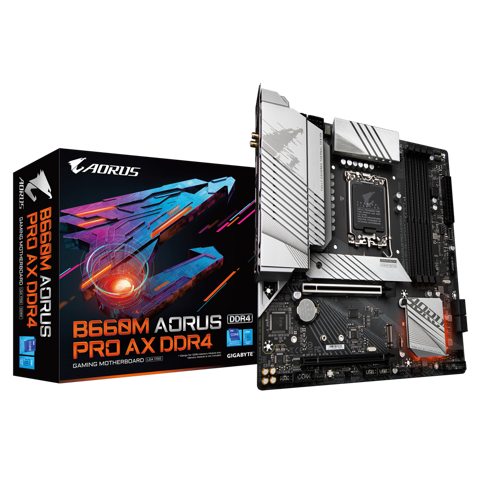Bo Mạch Chủ Gigabyte B660m Aorus Pro Ax Ddr4 (rev. 1.0)