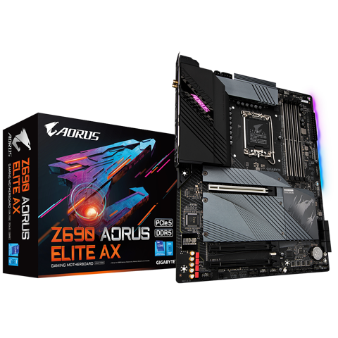 Bo Mạch Chủ Gigabyte Z690 Aorus Elite Ax Ddr5 (rev. 1.0)