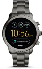  Gen 3 Smartwatch - Q Explorist Smoke Stainless Steel 