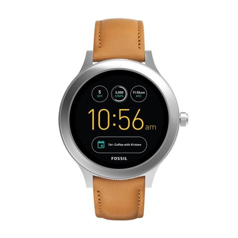 Gen 3 Smartwatch Q Venture Luggage Leather