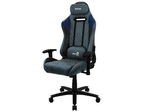 Ghế game Aerocool Gaming Chair Duke Nobility - Steel Blueck