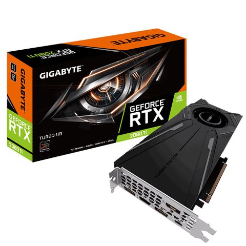 Card màn hình GIGABYTE GeForce RTX 2080 Ti TURBO 11G