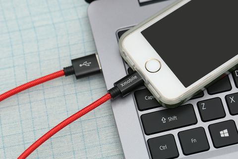 Cáp Lightning 1m Xmobile Spanker B Đỏ