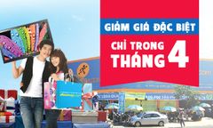  Giảm giá đặc biệt, chỉ trong tháng 4 