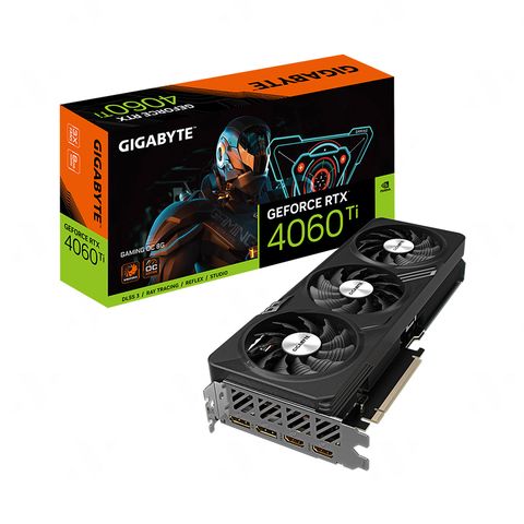 Card màn hình Gigabyte GeForce RTX­­ 4060 Ti GAMING OC 8G GV-N406TGAMING OC-8GD