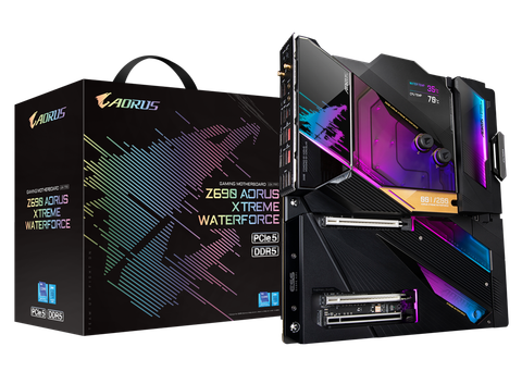 Gigabyte Aorus Ra Mắt Flagship Mainboard Z690 Xtreme Waterforce