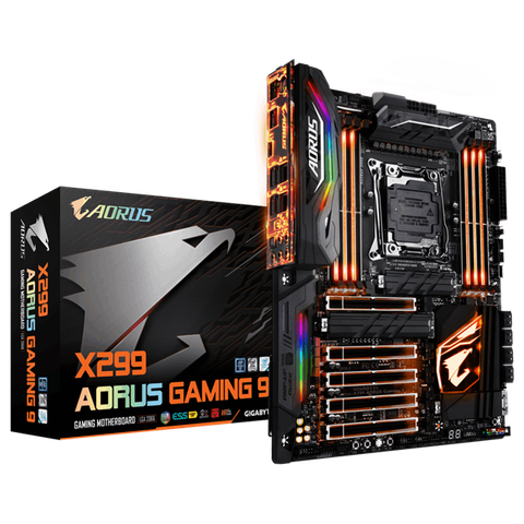 Mainboard Gigabyte X299 Aorus Gaming 9 (rev. 1.0)
