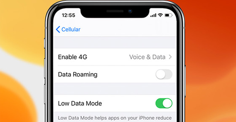 Tiết kiệm dữ liệu 3G/ 4G trên iOS 13
