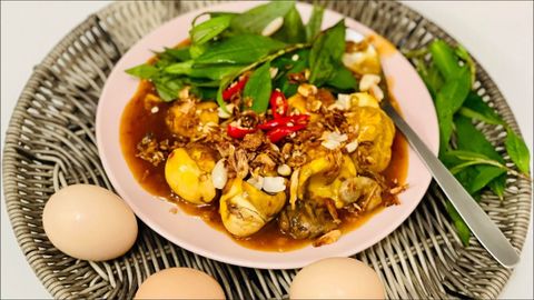 Cách làm trứng gà lộn xào me thơm ngon cực đơn giản cho bữa ăn xế