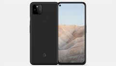  Smartphone tầm trung Google Pixel 5a lộ ảnh render với thiết kế quen thuộc: Màn hình nốt ruồi, camera kép vuông mặt sau 