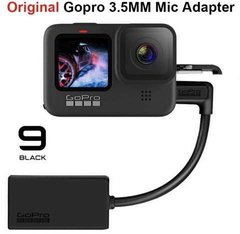 Gopro Hero 9 Black + 3.5 Mic Adaptor