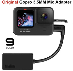  Gopro Hero 9 Black + 3.5 Mic Adaptor 