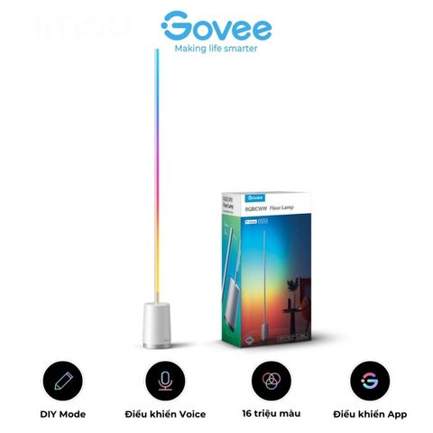 Đèn cây đứng Govee Lyra RGBICWW Corner Floor Lamp H6072