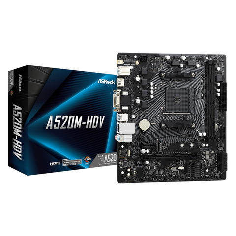Mainboard ASRock A520M-HDV D4 AM4