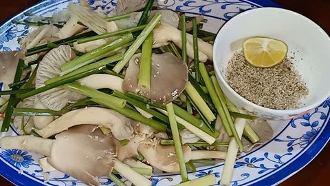 2 cách làm nấm bào ngư hấp sả ngon ngọt tự nhiên đơn giản tại nhà