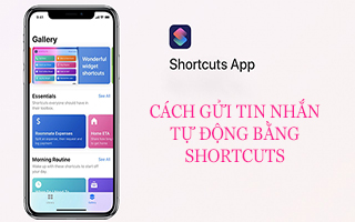Gửi tin nhắn tự động thông qua Siri Shortcuts trên iOS 12