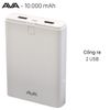 Pin sạc dự phòng 10.000 mAh AVA DS421-WB Trắng