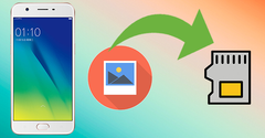  Hướng dẫn cách lưu ảnh chụp vào thẻ nhớ trên điện thoại OPPO F3 