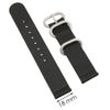 Dây da đồng hồ size 18 mm đen G041