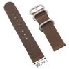 Dây da đồng hồ size 20 mm nâu G041