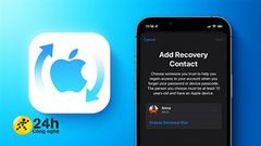 Cách khôi phục iCloud bằng các liên lạc đáng tin cậy trên iOS 15, giúp bạn lấy lại dữ liệu trên iPhone nhanh chóng 