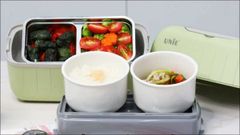  Review hộp cơm điện Unie, nấu cơm canh siêu tốc phù hợp cho người bận rộn 
