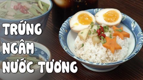 2 Cách làm trứng ngâm tương Hàn Quốc thơm béo, lạ miệng cực kỳ đưa cơm