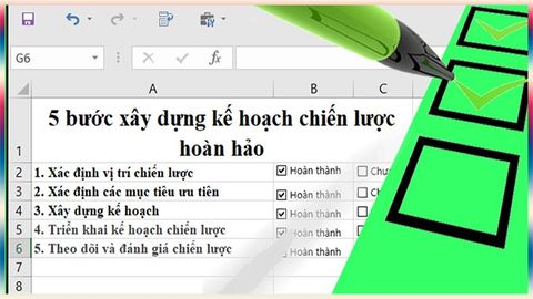Cách làm checklist trong Excel nhanh đơn giản, ai cũng làm được