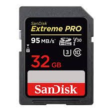 Sandisk Extreme Plus Sdhc/Sdxc Uhs-I Memory Card 32 Gb