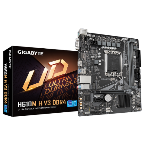 Bo mạch chủ GIGABYTE H610M-H V3 DDR4