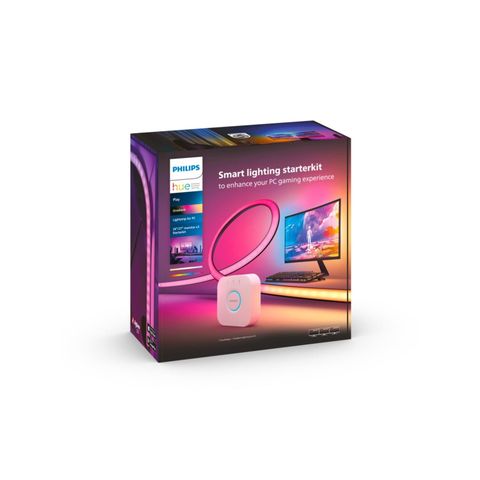 Đèn thông minh Philips Hue Starter kit Play Gradient Lightstrip Multi Monitor 24–27