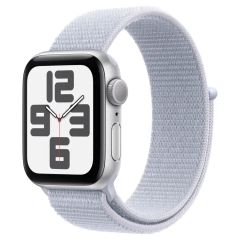  Apple Watch SE 2024 GPS 40mm Viền Nhôm Dây Vải( Bạc) 