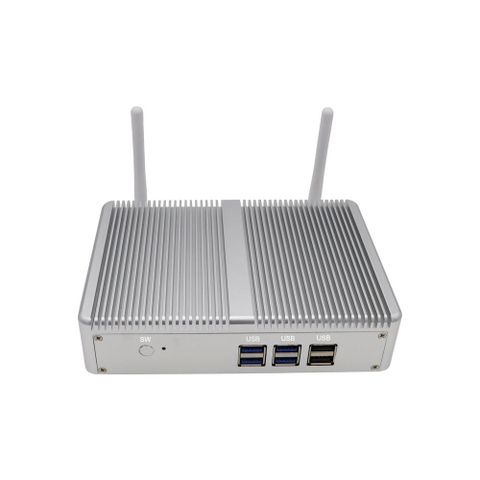 Mini PC EGLOBAL - Dual HD, Kép Cổng LAN, Thiết Kế Nhỏ Gọn, Tích Hợp Hai Cổng Kensington SSD 128GB/ RAM 4GB
