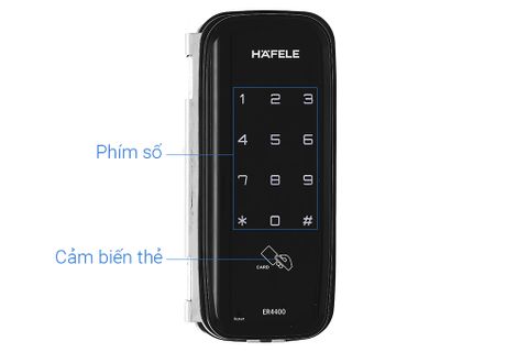 Khóa điện tử Hafele ER4400-TCR (912.05.701)