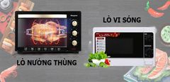  Phân biệt lò nướng thùng và lò vi sóng 