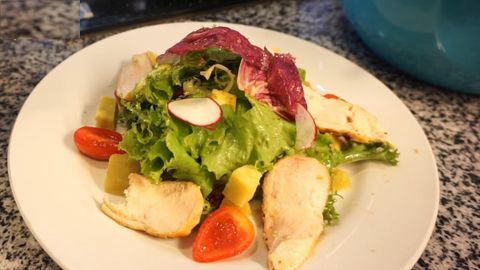 Cách làm salad gà dầu giấm ngọt thanh, chua dịu, ngon tuyệt