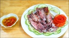  3 cách làm mực hấp bia, hấp gừng sả và hấp lá ổi thơm ngon dễ làm 
