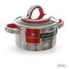 Nồi inox 304 3 đáy nắp inox 20 cm Fivestar N20-304OV