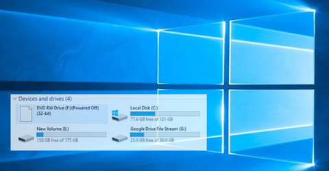 Cách thay đổi tên (chữ cái) ổ cứng Windows 10
