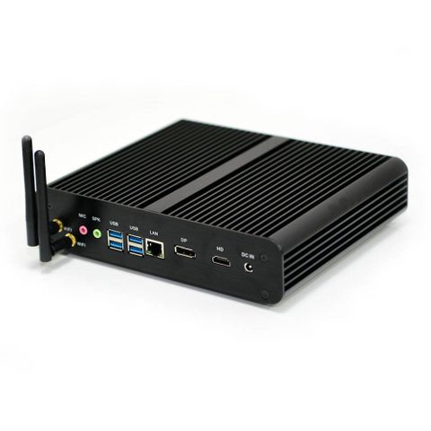 Mini PC Dual Ethernet NIC Gaming - Intel Core i7 5500U, Dual Core, 4K HD, SSD 512GB/ RAM 8GB