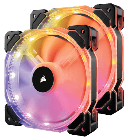 Fan Corsair HD140 RGB Led - Kit 2 Fan
