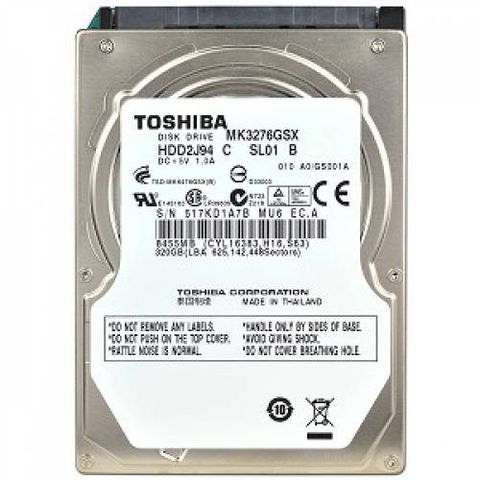 Hdd  320GB  Toshiba   Sata