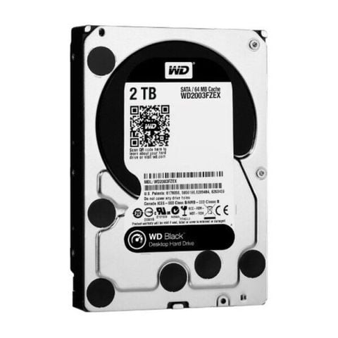 Ổ Cứng Hdd Wd Black 2tb 3.5″ Sata 3 Wd2003fzex
